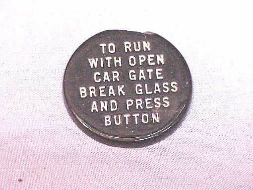 O-B079E OTIS BUTTON