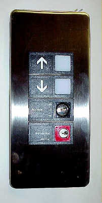 O-B141B OTIS BUTTON