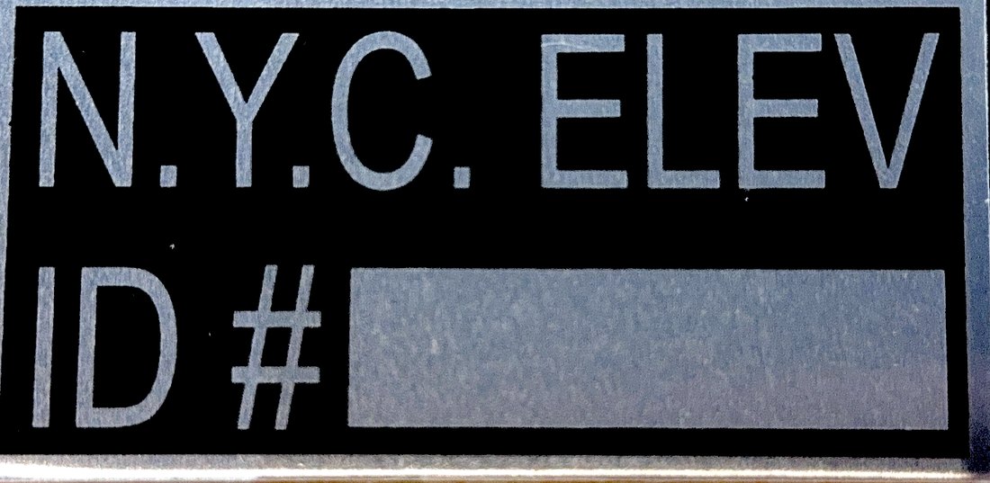 N.Y.C. ELEV ID #